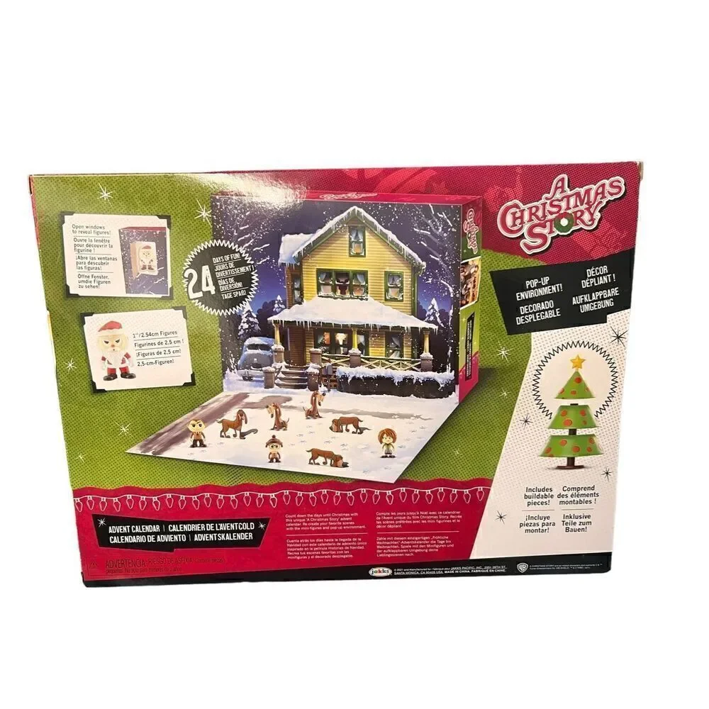 A Christmas Story Christmas Advent Calendar 25 Mini Figures Pieces - New